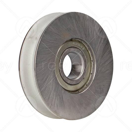 Steel Door Hanger Roller with Polyurethane Tyre (Curved Flat Track)