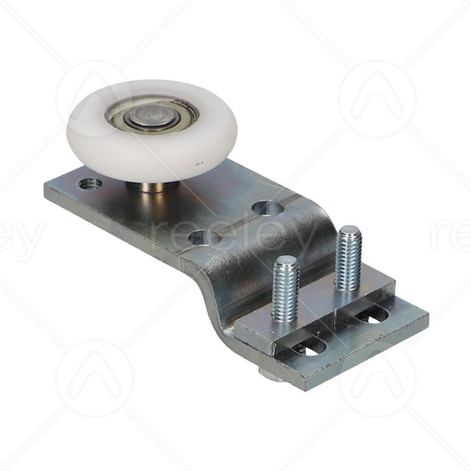 Shallow Cranked Door Hanger Bracket & Roller (QKS8)