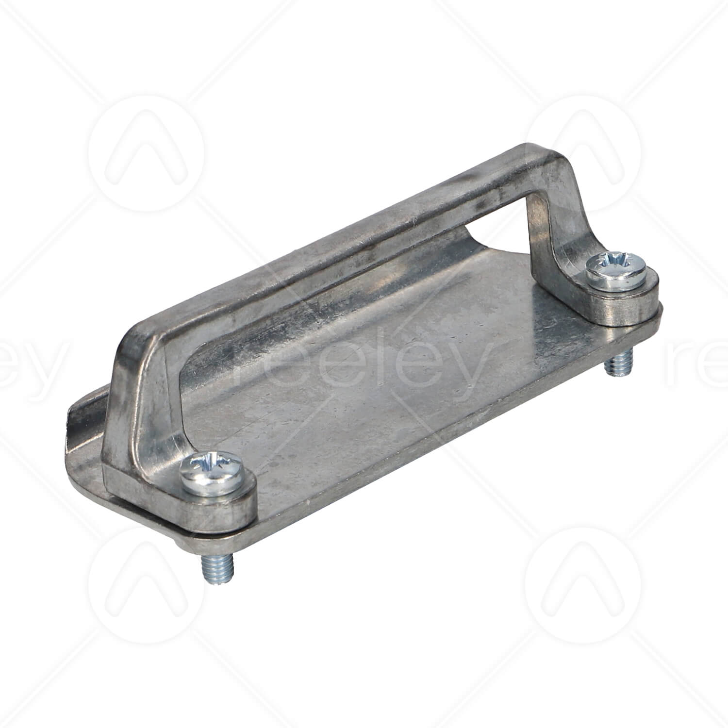 Steel Gate Handle with Back Plate & Fixings – Reeley Ltd