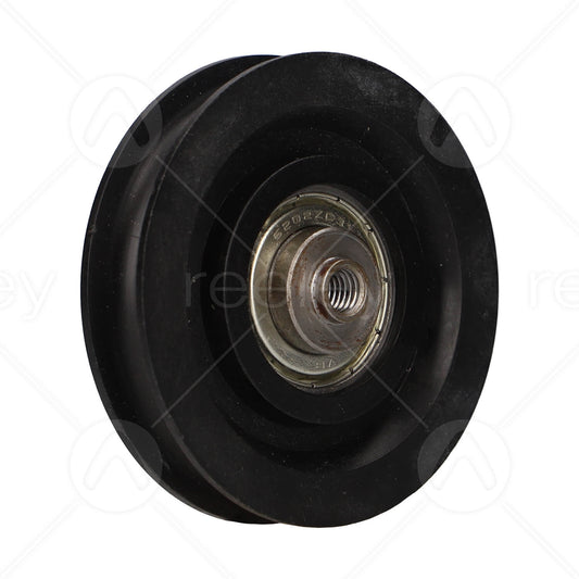 Nylon Door Hanger Roller with M8 Tapped Insert (Curved Track)