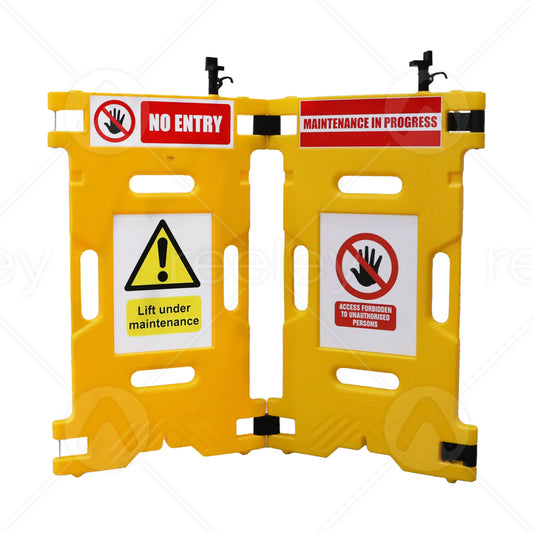 Addguards Elevator Guard - 2 Panel Barrier