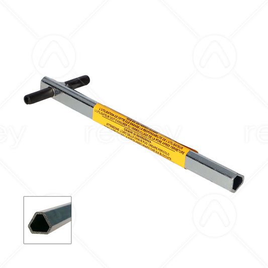 Emergency Triangular Key Type "F" (150mm Long)
