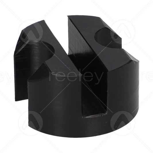 81mm Long Wittur Polyethylene Round Guide Shoe to Suit 16mm Guide