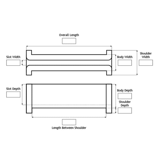 Guide Shoe Liner with Shoulders Template