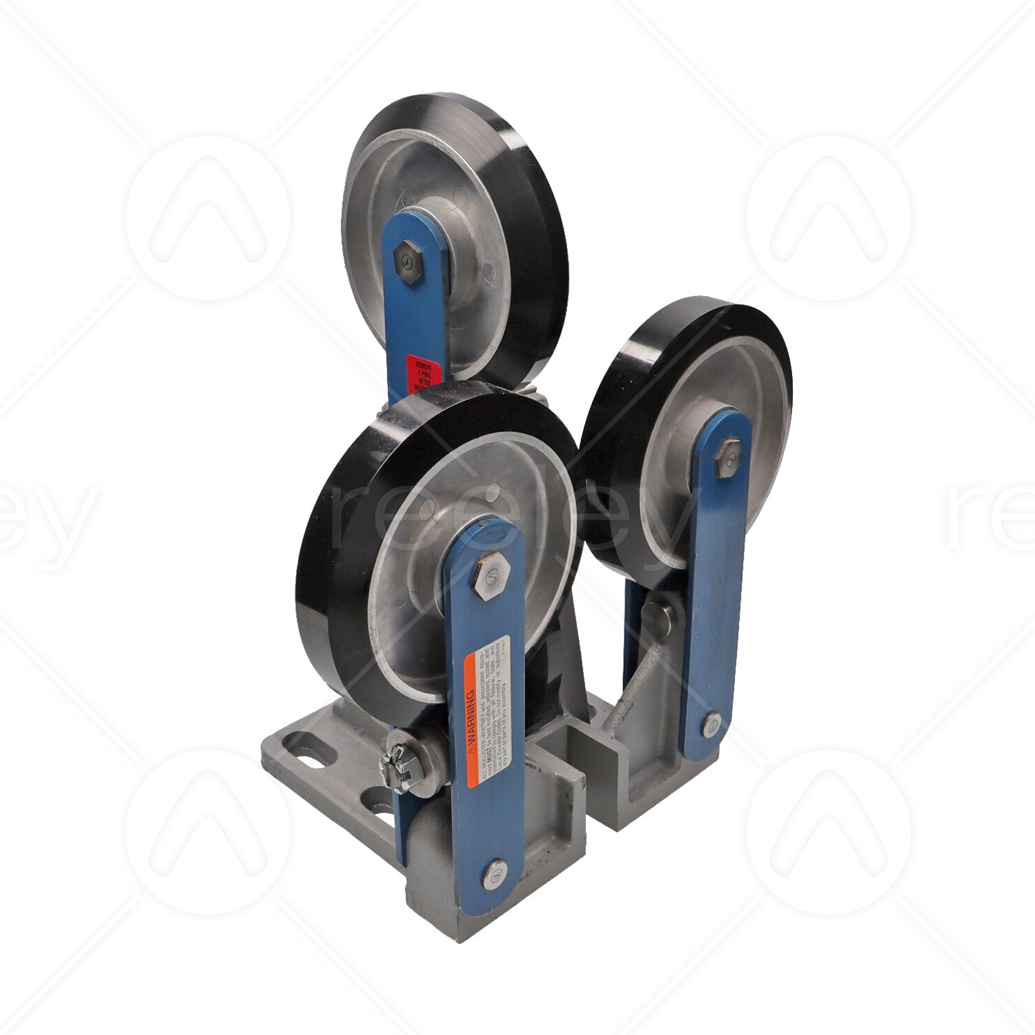 4 Guide Roller Assembly Model 380 (Rollers 152.4x34.5) – Reeley Ltd