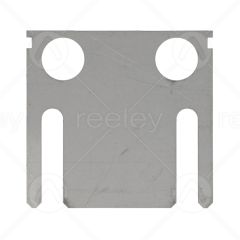 1mm Mild Steel Packer (75mm Slot Centres) 