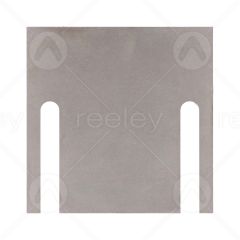1mm Mild Steel Packer (75mm Slot Centres) 