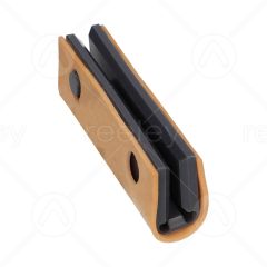 96mm Long Polyethylene Anti-Vibration Guide Shoe Liner with Cell Insert to Suit 5mm Guide Rail