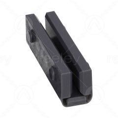 96mm Long Polyethylene Guide Shoe Liner to Suit 10mm Guide Rail