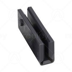 100mm Long Polyethylene Guide Shoe Liner to Suit 6mm Guide Rail