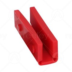 100mm Long Polyurethane Guide Shoe Liner to Suit 9mm Guide Rail