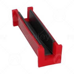 Polyurethane Guide Shoe Liner with Polyethylene Insert to Suit 16mm Guide Rail