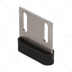 Stainless Steel Door Shoe (Straight) with Nylon Gib