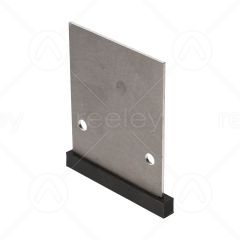 Stainless Steel Door Shoe with Nylon Gib