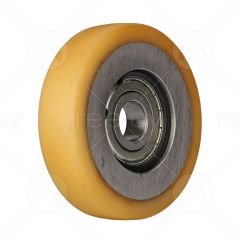 Vulkollan® Guide Roller (100mm OD) VU 93° with Steel Core