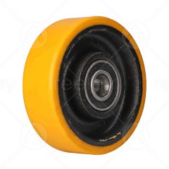 Polyurethane Guide Roller (125mm OD) with Cast Iron Core