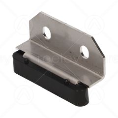 Stainless Steel Door Shoe with Nylon Gib