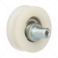 Nylon Roller with M10 Eccentric Pin (Curved Track)