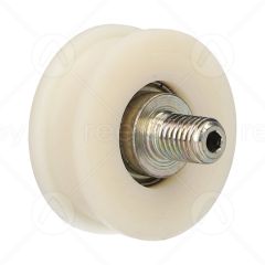 Nylon Door Hanger Roller with M10 Concentric Pin (Flat Track)