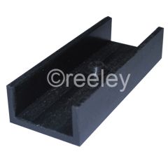 56mm Long Nylon Door Shoe with Internal Peg