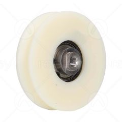 Nylon Door Hanger Roller with M8 Tapped Insert (V Track) 