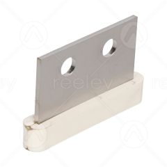 Stainless Steel Door Shoe with Nylon Gib