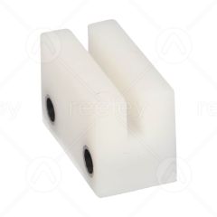 60mm Long Nylon Guide Shoe Liner to Suit 6mm Guide Rail